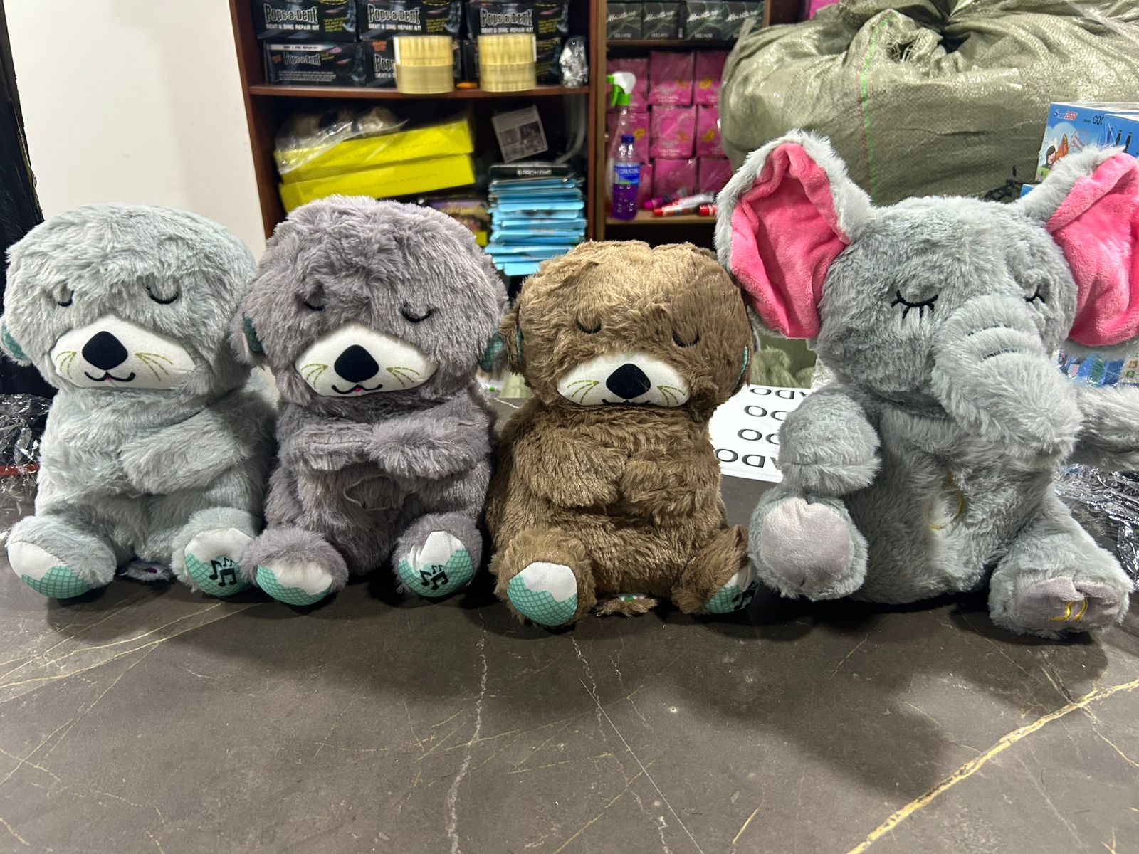 Peluche que respira